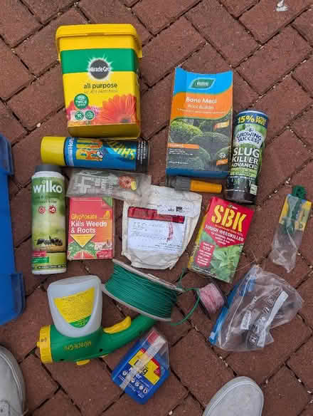 Photo of free Box of Gardening Supplies (Medbourne MK5) #1