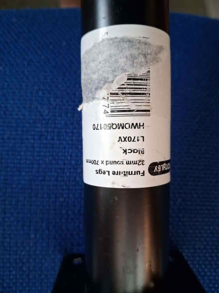 Photo of free 2 adjustable table legs (Dursley GL11) #2
