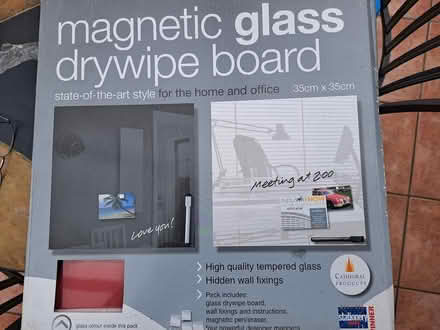 Photo of free Magnetic Glass Dry-Wipe boards (Hitchin, Halsey Drive) #2