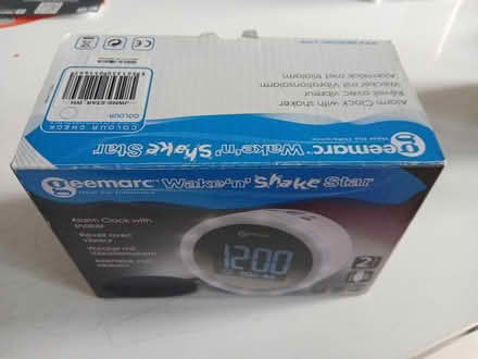 Photo of free Alarm clock with vibration pad (Uxbridge UB10) #1