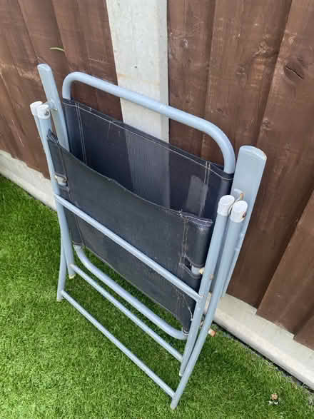 Photo of free 4x foldable garden chairs (Galleywood CM2) #2