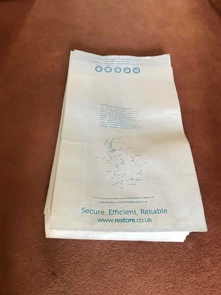 Photo of free Shredding/Recycling paper bags (Shepherds Bush W12) #1