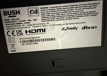 Photo of free Bush Tv (Nothing Hill W2) #1