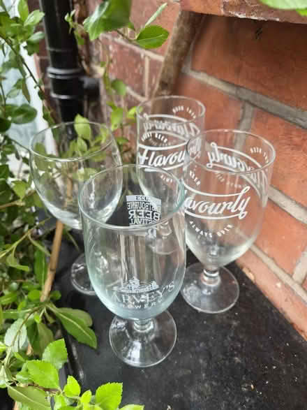 Photo of free 3x beer glasses + 1x wine glass (Lewes BN7) #1