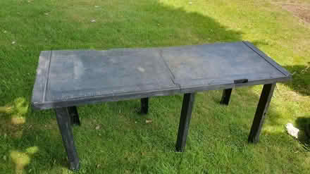 Photo of free Large plastic table (Preston Road BN1 6) #1