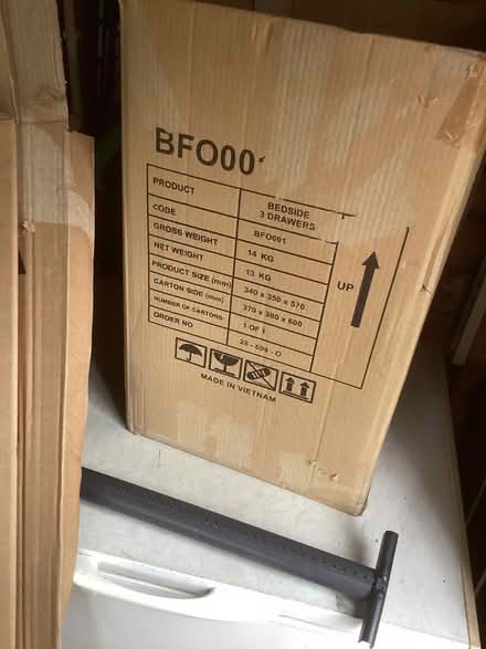 Photo of free 2 Garment Hangers/Small Moving Box (Eastwood, SS9) #2