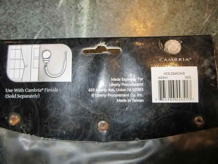 Photo of free Curtain Holdback (new) (Town of Stillwater) #3