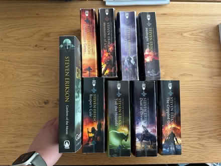 Photo of free Steven Erikson Malazan full series (20008, near BreadFurst) #1