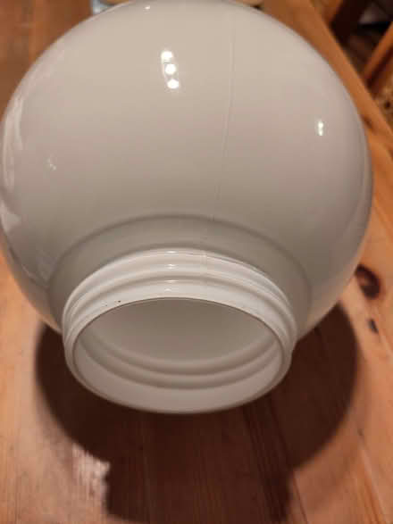 Photo of free Globe - white glass, lightshade (Henleaze Ward BS9) #2