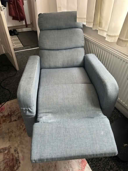 Photo of free Pepe Blue Electric Recliner Chair (Bradford Bd10) #3
