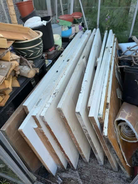 Photo of free Solid Four Panel Doors x10 (Frecheville S12) #1