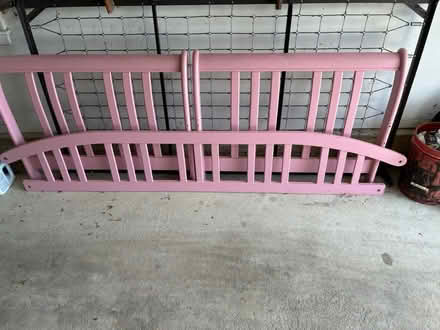 Photo of free Daybed ~ mahogany painted pink (Berwyn) #3