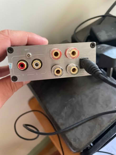Photo of free 2 x JVC speakers & micro amp (Hassocks) #3