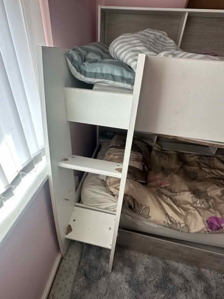 Photo of free White Double Bunk Bed (Bradford Bd10) #4