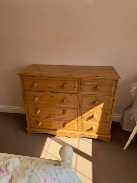 Photo of free Pine chest of drawers (Salthill) #1
