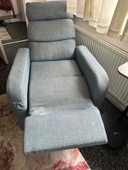 Photo of free Pepe Blue Electric Recliner Chair (Bradford Bd10) #1