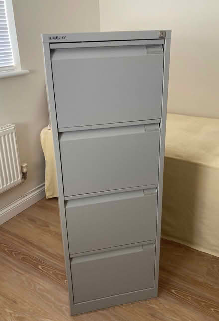 Photo of free Metal 4-drawer filing cabinet (Wivenhoe CO7) #1