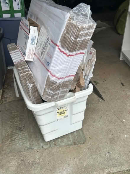 Photo of free U.S. postal Service boxes (Belmont) #1