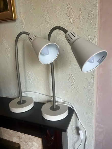 Photo of free Two desk lamps (Dalkey) #2