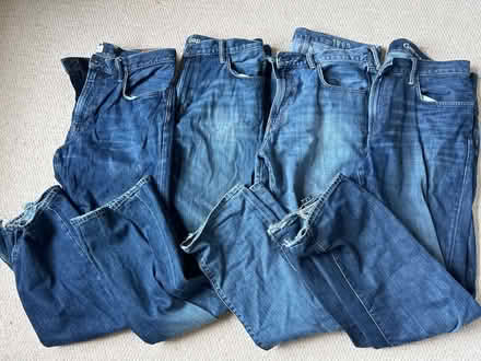 Photo of free Four pairs of Men’s Jeans (Royston, by the station (SG8)) #1