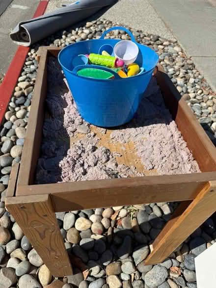 Photo of free standing sandbox (West San Jose) #1