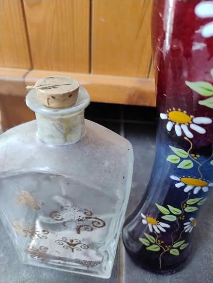 Photo of free Glass vase and bottle (Near Biggleswade, SG18) #2