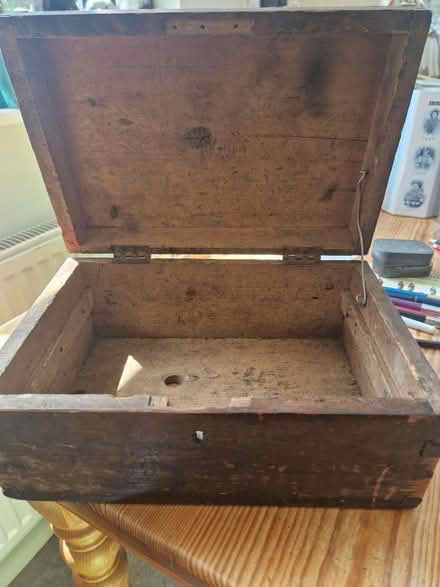 Photo of free Old wooden box (Hindhead, Surrey) #1