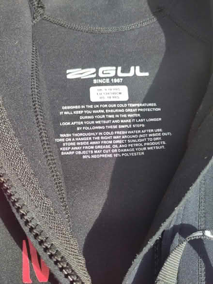 Photo of free Kid's wetsuit 9-10 yrs (L1 Liverpool City Centre) #3