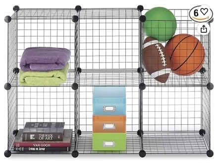 Photo of free black wire storage cubes (Mountain View) #2