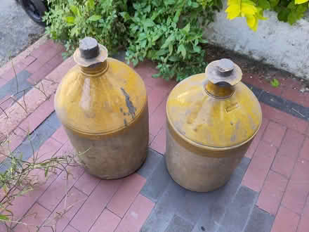 Photo of free Two large ceramic bottles (Hartington Road BN2) #1