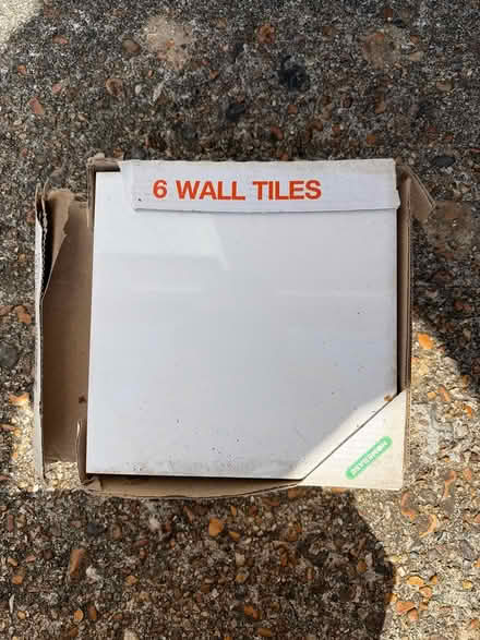 Photo of free White 6x6 tiles (West St Leonards TN38) #1