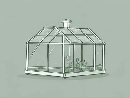 Photo of Anything to shade a greenhouse (Oldbury Camp TN15) #1