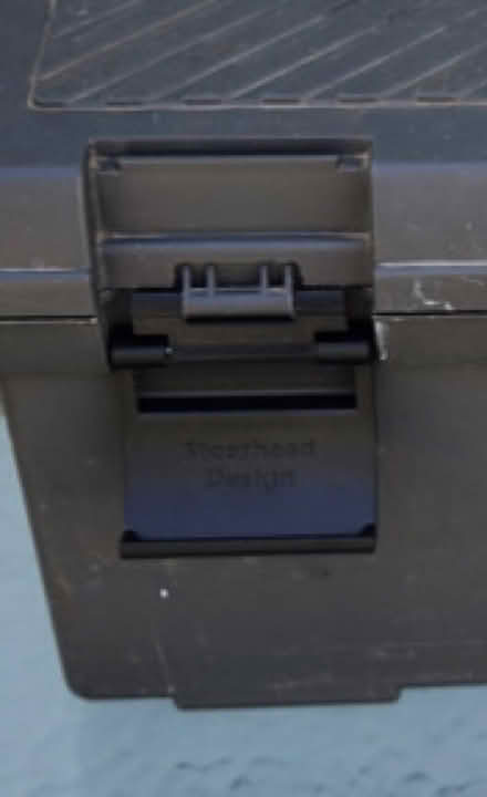 Photo of broken tool-boxes / tool-box pieces (Wateridge Village) #3