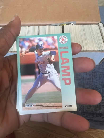 Photo of free Box of 1992 baseball cards (Redmond) #2