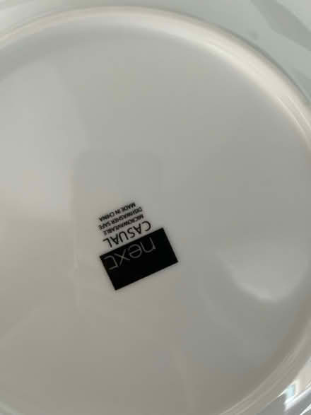 Photo of free Next dinner set (Holbrook, Belper, DE56) #4