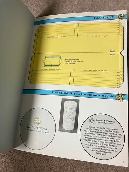 Photo of free Sundials & Timedials craft book (Maidstone ME15) #3