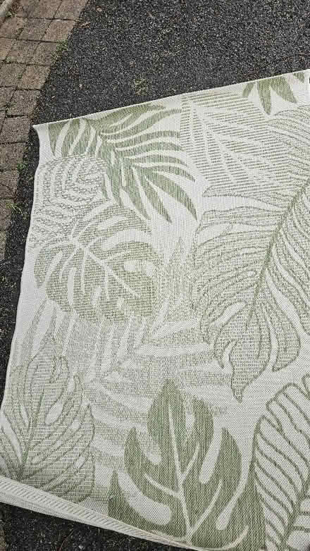 Photo of free Outdoor floral rug (Slyne-with-Hest LA2) #1