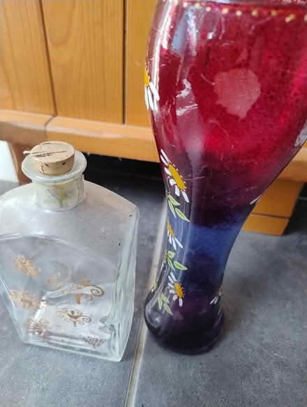 Photo of free Glass vase and bottle (Near Biggleswade, SG18) #3