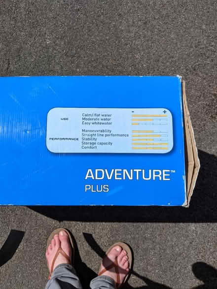 Photo of free Decathlon inflatable canoe (Oxford OX2) #3