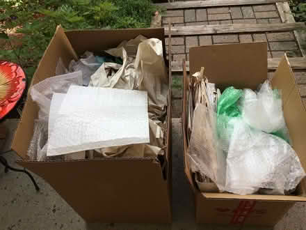 Photo of free Boxes of paper, foam and bubble (Hunt Club & Conroy) #1