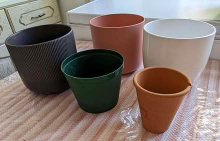 Photo of free Cache-pots for indoor plants (Higham Hill E17) #1