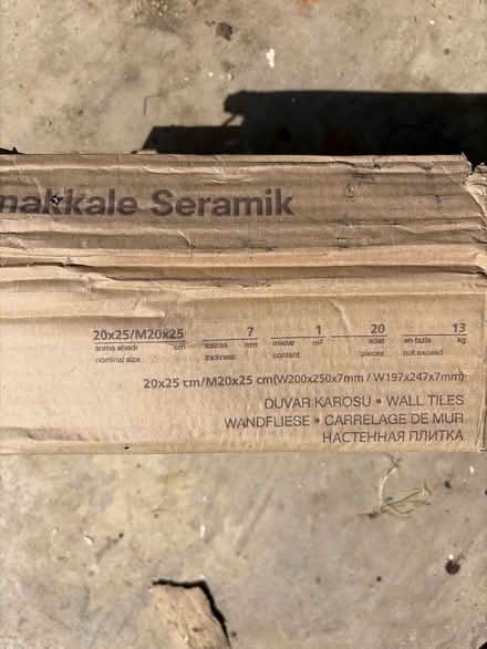 Photo of free White 20x25 tiles (West St Leonards TN38) #2