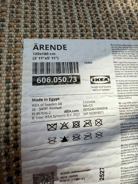 Photo of free Rug like new (M350lh) #2