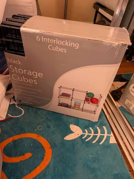 Photo of free black wire storage cubes (Mountain View) #1