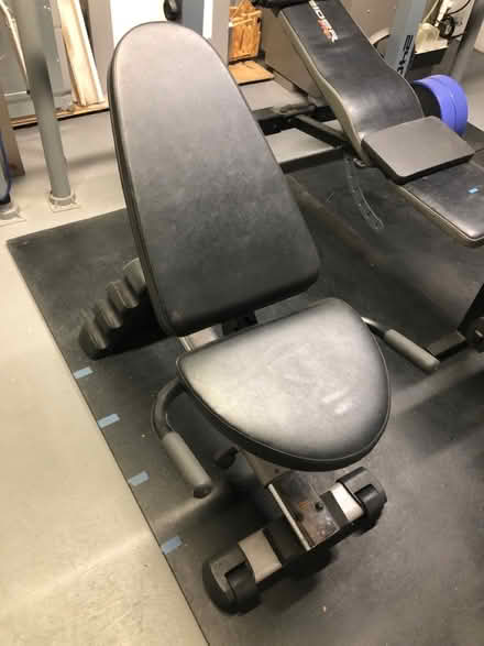 Photo of free Adjustable Weight/Exercise Bench (Brunswick) #1