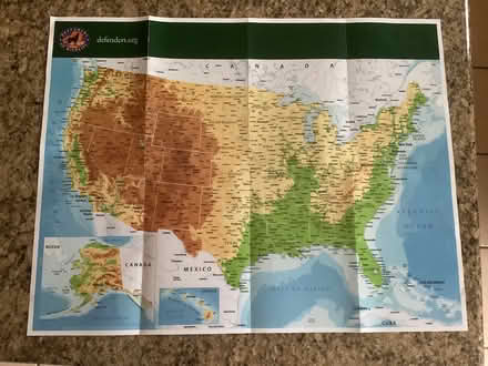 Photo of free 2 Large Maps of the United States (Holmdel/Takolusa Drive) #2