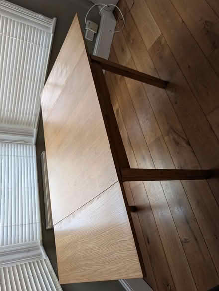 Photo of free IKEA Bjursta Oak Veneer Table (Turnpike Lane N15) #4