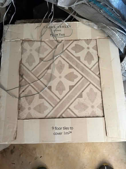 Photo of free Laura Ashley floor tiles (West St Leonards TN38) #1