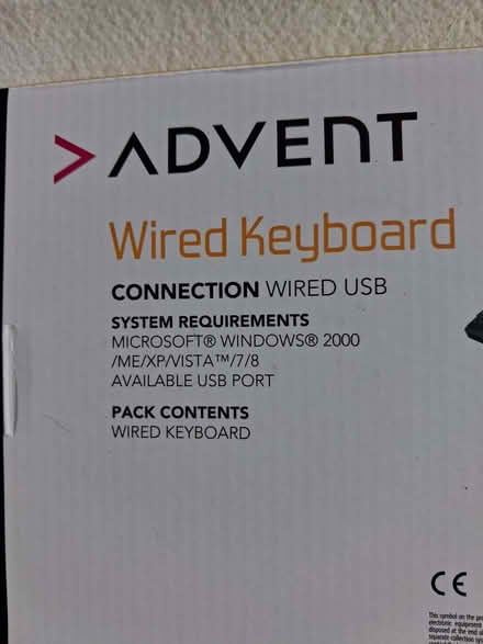 Photo of free Advent wired keyboard (Dursley GL11) #2