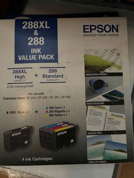 Photo of free Epson 288XL & 288 ink value pack (Annandale) #1